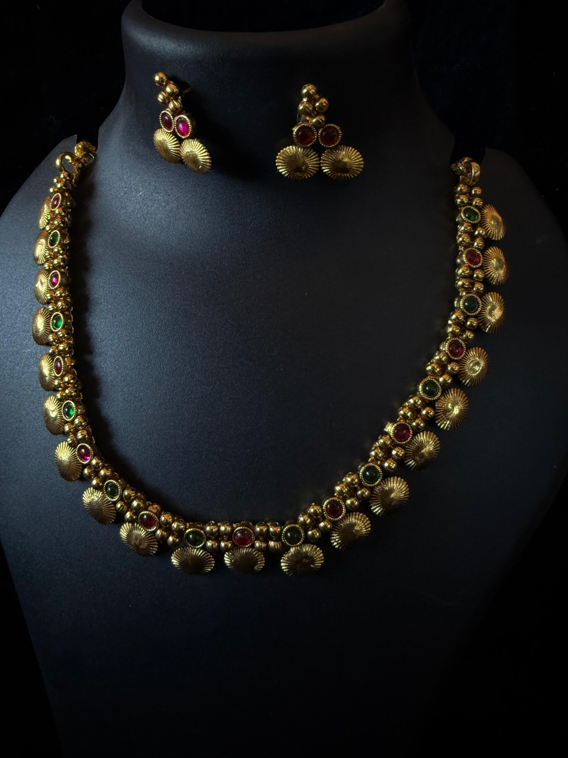 Kathiki Antique Gold Elegance Set