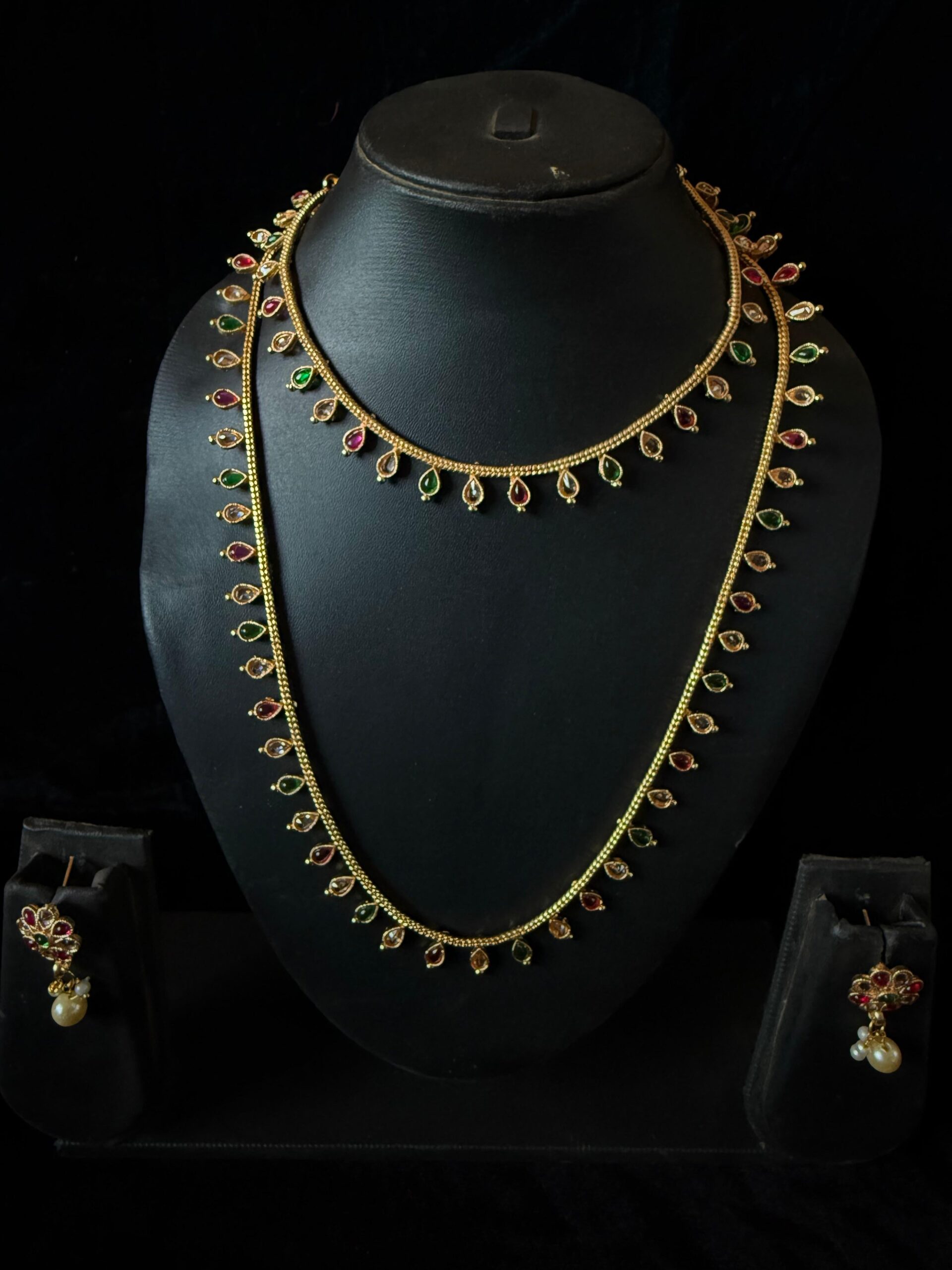 Kathiki Vaibhavi Haar Set