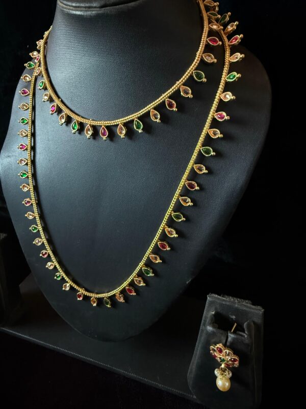 Kathiki Vaibhavi Haar Set - Image 2