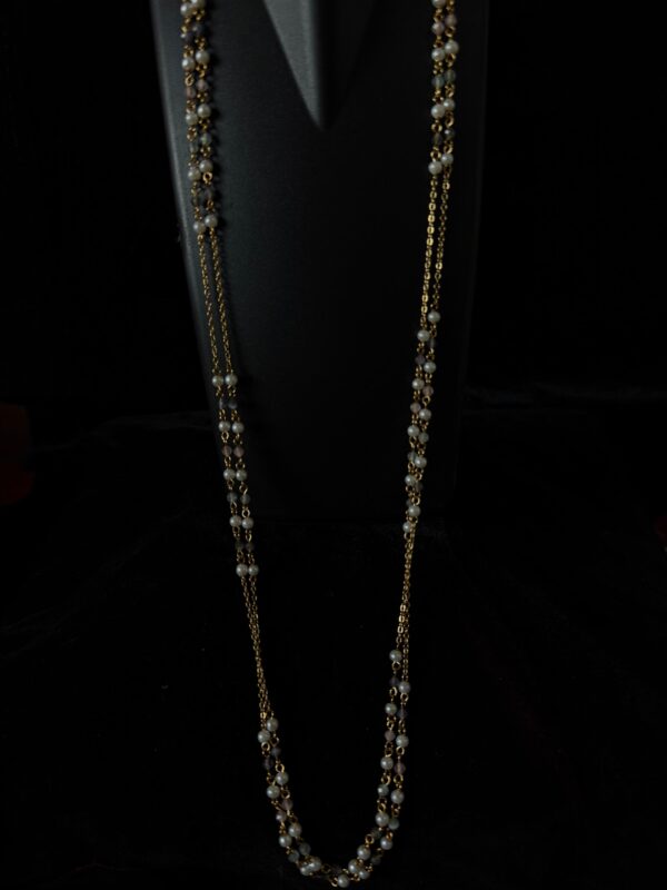 Kathiki Pearl Elegance Layered Necklace