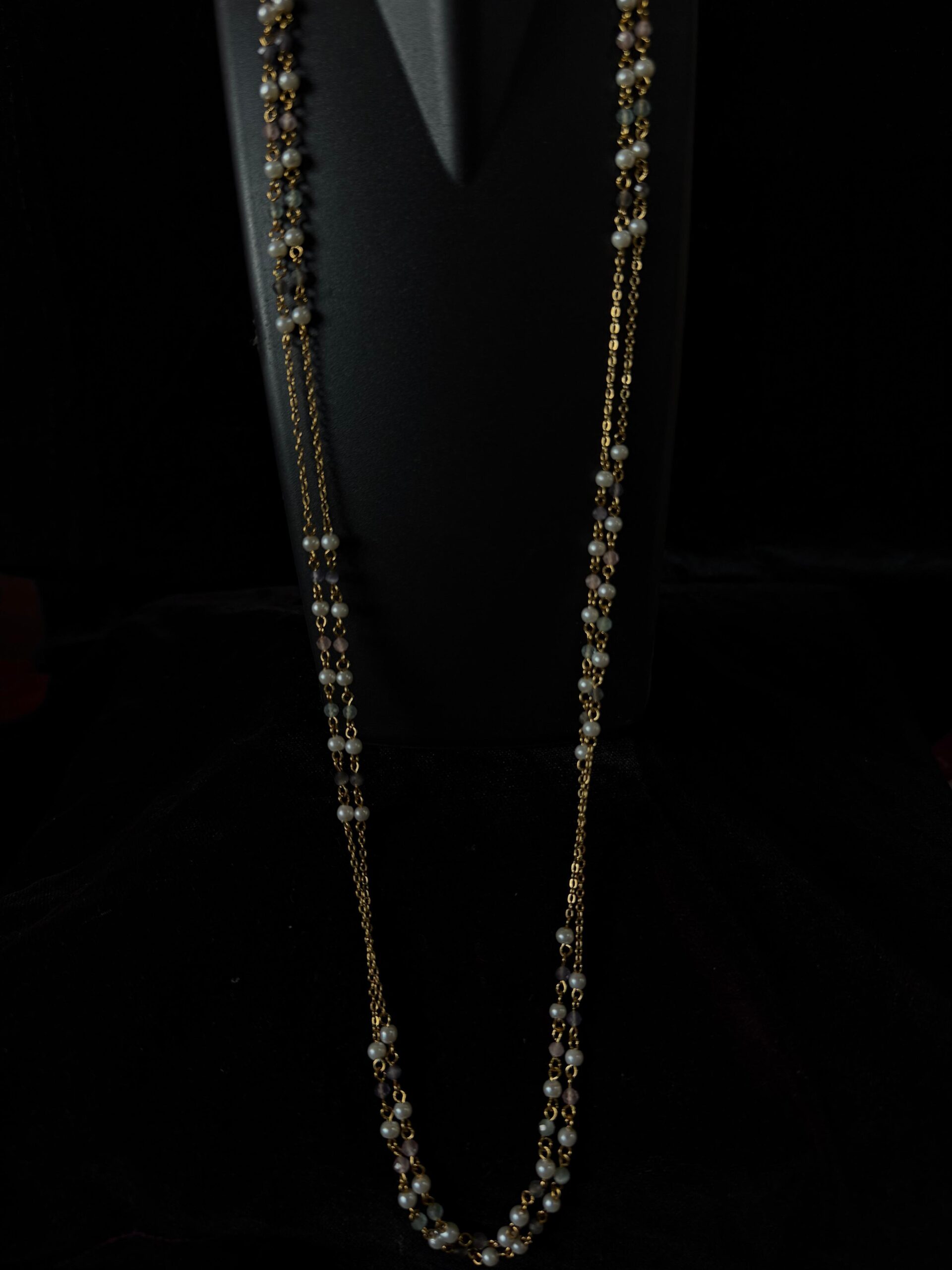 Kathiki Pearl Elegance Layered Necklace