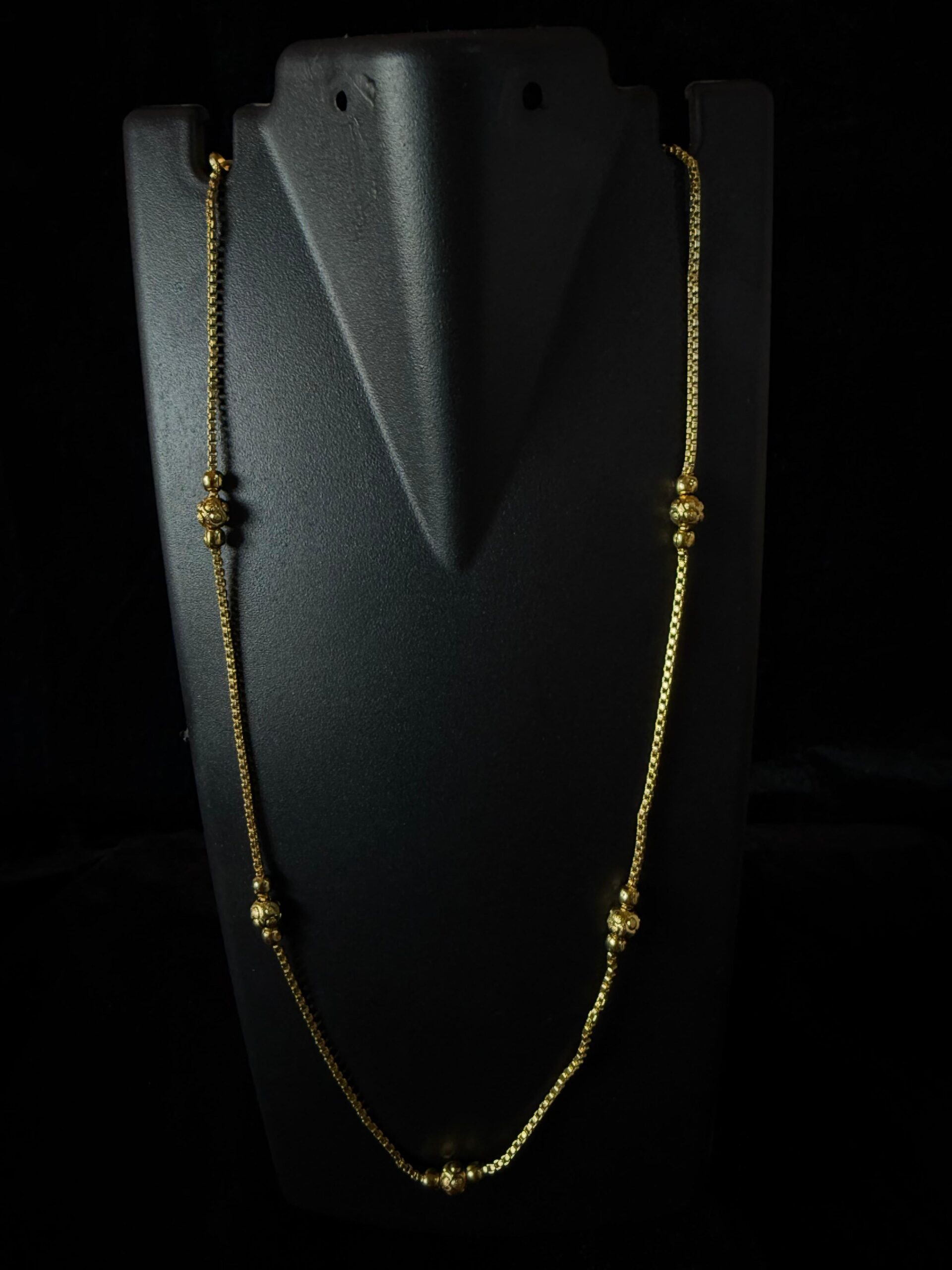 Kathiki Golden Grace Beaded Chain