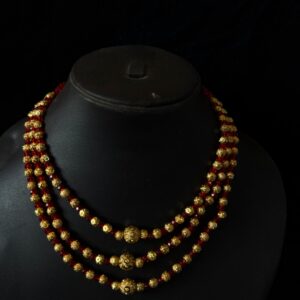 Kathiki Traditional Temple Beaded Necklace