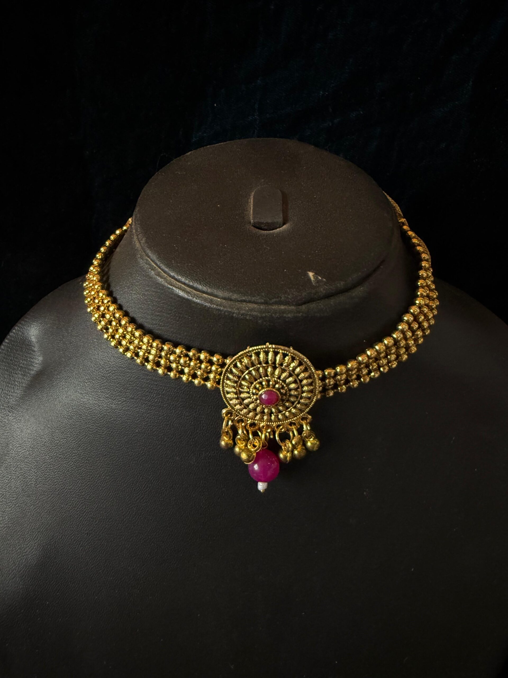 Kathiki Rudrahaar Temple Choker