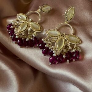 Kathiki Regal Bloom Chandbali