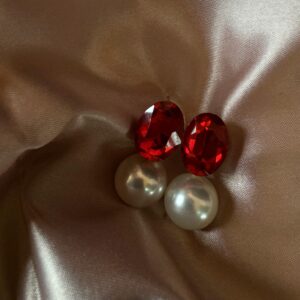 Kathiki Regal Pearl Duo Earrings