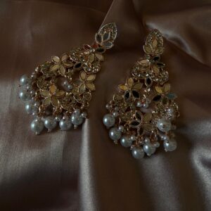 Kathiki Chandbali Rose Gold