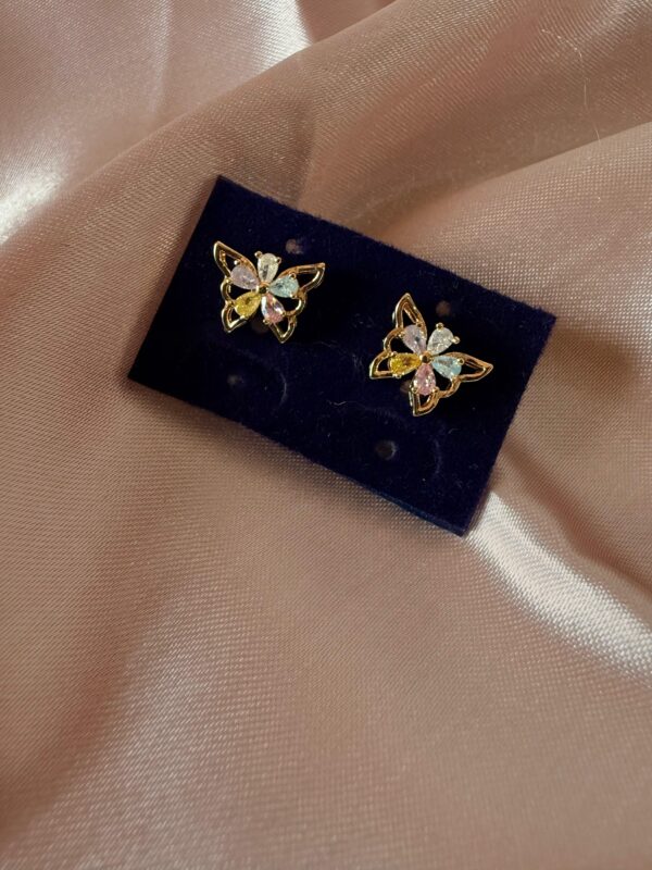 Kathiki Butterfly Bloom Studs