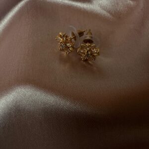 Kathiki Golden Bloom Studs