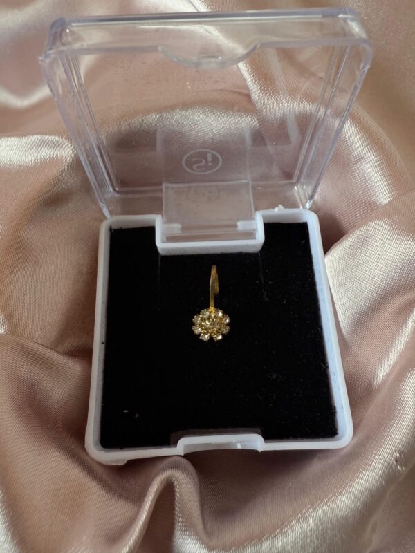 Kathiki Kundan Nose Pin