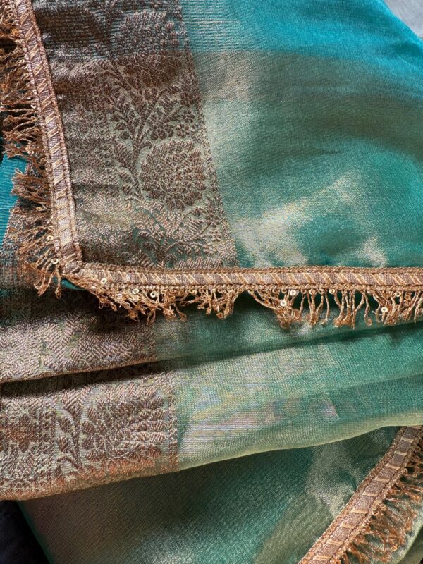 Banarasi Soft Tissue Silk Saree - Image 2