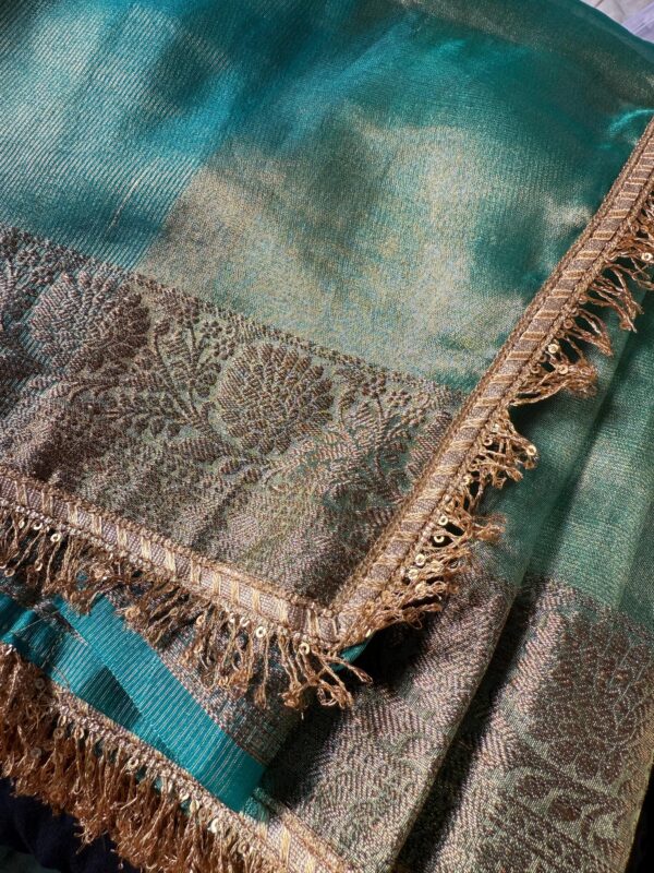 Banarasi Soft Tissue Silk Saree - Image 3